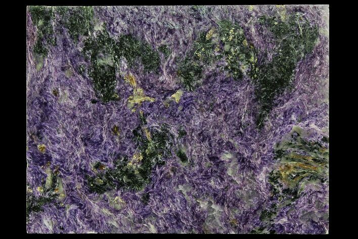 Purple Polished Charoite Slab - Siberia #179582